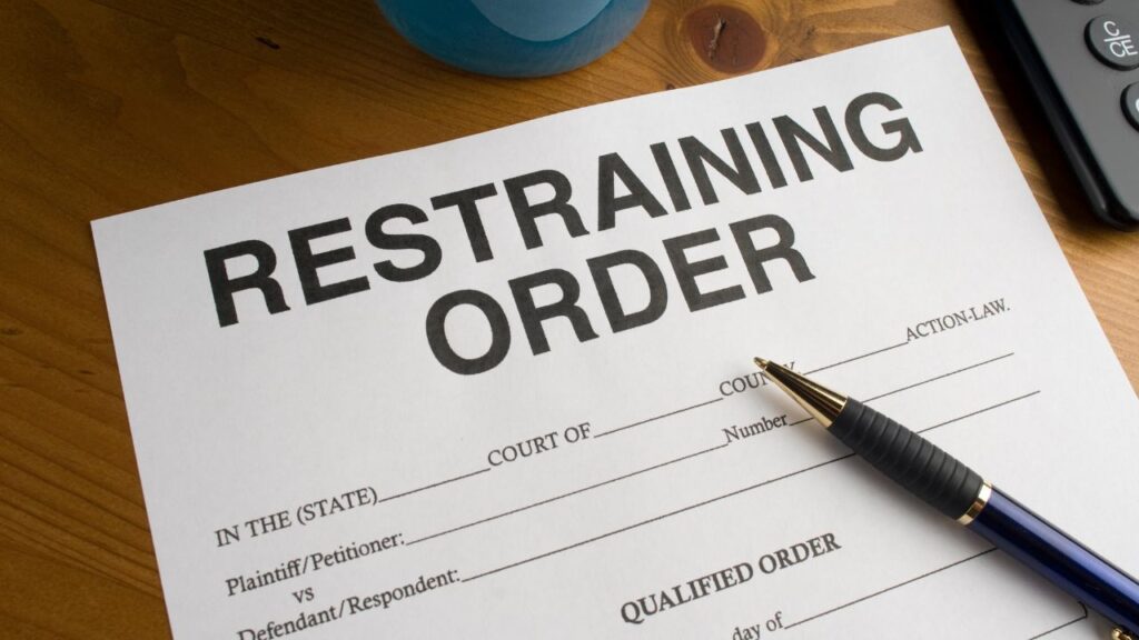 How to obtain a restraining order in Ontario